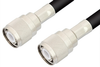 HN Male to HN Male Cable 36 Inch Length Using RG214 Coax -- PE3095-36