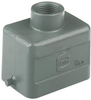 Top Entry Hood, Size 6B, Metal; Heavy Duty Connector Type Harting - 79K0439 - Newark, An Avnet Company