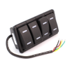 HMI 482CRM-Way-4 Position CAN Switch J1939 Tri-Color Leads -- 80155 - Image
