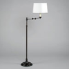 Stokesay Swing Arm Floor Lamp - SL23/BZ - Vaughan Designs, Inc.