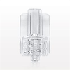 Male Luer Connector with Tubing Pocket, Clear -- 71638