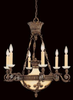 1-3410-6-56 Mid. Chandeliers-Candle - 410140 - Capital Lighting, Inc.