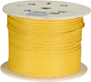 1000' CAT6A 650MHz Solid Bulk Cable UTP CM Yellow -- C6ABC50-YL-1000 - Image