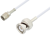 Reverse Polarity SMA Male to BNC Male Cable 60 Inch Length Using RG188 Coax, LF Solder, RoHS - PE3C3412LF-60 - Pasternack