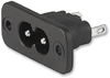 Power Entry Plug, 2.5A, 250Vac, Black; Iec Connector Type Schurter - 23M1992 - Newark, An Avnet Company