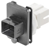 Passive Industrial Ethernet IP67 Plug-In Connector V4 PushPull Sets - Fibre Optic SC -- IE-BS-V04P-SCRJ2SC-MM-C - Image