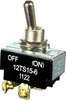 MICRO SWITCH TS Series Toggle Switch, 2 pole, 2 position, Screw terminal, Standard Lever -- 12TS15-6