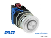 IDEC Pushbutton Illuminated - AOLD32210DNUW - Galco Industrial Electronics