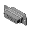 D-Sub, D-Shaped Connector Housings - DAU-15P-F0R-ND - DigiKey