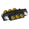3 Pos. Female SIL 14 AWG Cable Conn. Kit, Jackscrews - M80-4000000F2-03-326-00-000 - Harwin Plc