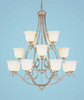 Large Chandeliers-Glass Shade - 444516 - Capital Lighting, Inc.
