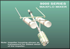 Wastewater Floating Directional Mixer -- Maxflo Mixer