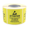 Labels, Stickers, Decals - Preprinted - 2071-B6735R-ND - DigiKey