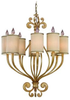 32-08 Mid. Chandeliers-Drum Shades - 498369 - Capital Lighting, Inc.