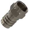 F Plug Crimp W/ 1/2