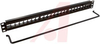 FLEX PATCH PANEL BLACK 1U, 24 PORT - 70038140 - Allied Electronics, Inc.