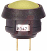 Snap-in Panel Mount P/B Switch, SPST, Yellow Pushbutton - 70216769 - Allied Electronics, Inc.