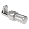 Compression Latch, Self-Adjusting, Miniature Size, No Restriction, Knurled Knob, 1.5-4.8mm Panel, 0.8-7.1mm Grip, Stainless steel, Passivated, Silver - 27-99-126-20 - Southco