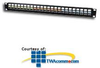 Hubbell Xcelerator Category 6 Multimedia Panel - 24 Ports -- PXJ624E