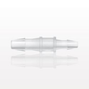 Straight Connector, Natural, Barbed Reducer - 11907 - Qosina Corp.