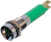 Panel Mount Indicator, Led, 8Mm, Green, 28V; Led Color Wamco - 86T5567 - Newark, An Avnet Company