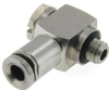1/8 Inch O.D. Tube to 10-32 Thread, Elbow Fitting - PTCSL-18 - Beswick Engineering Co., Inc.