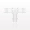 T Connector, Barbed, Natural - 61118 - Qosina Corp.