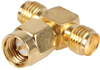 Tee Adaptor Sma Male To 2X Sma Female Rohs Compliant Rf Solutions - 78AH1256 - Newark, An Avnet Company