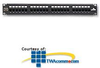 Leviton 24 Port Category 5 Patch Panel - 59484-U24 - TelephoneStuff.com
