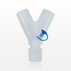 Bifurcated Wye with Gas Sampling Port and Plug -- 51100 - Image