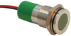Panel Indicator, Green, 2.2V, Wire Lead; Led Color Apem - 27X5052 - Newark, An Avnet Company