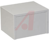 Minibox; Aluminum; 6 in.; 5 in.; 4 in.;Painted; 0.375 in. - 70148723 - Allied Electronics, Inc.
