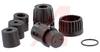 Connector; #2; Solder Cup; 2; Socket; Gold over Nickel (Standard); 600 V; Nylon - 70025426 - Allied Electronics, Inc.