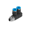 Fittings, Couplings, and Distributors - 2171-QSLV2-G3/8-12-ND - DigiKey