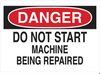 Machine & Operational Sign - 42485 - Brady Corporation