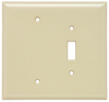 Combination Openings, 1 Toggle Switch & 1 Blank -- SPO113I - Image