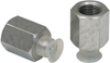 Flat suction cup (round) for smooth or slightly rough surfaces PFYN 10 SI-55 G1/8-IG - 10.01.01.00261 - Schmalz Inc.