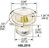 Connector, Power Entry, Plug, 20A; Connector Type Hubbell Wiring Devices - 96B9815 - Newark, An Avnet Company