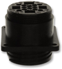 Circular Connector Housing, Cpc Series 4, Receptacle, 16, Pin, Panel Mount, 12-4 Rohs Compliant Amp - Te Connectivity - 23T9789 - Newark, An Avnet Company