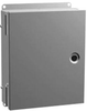 Wall Mount Enclosure W/door, Steel , Gry; Enclosure Type Hammond - 51R3218 - Newark, An Avnet Company