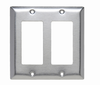 Decorator Openings, Two Gang, 430 Stainless Steel - SL262 - Legrand