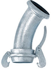 45 Degree Elbow Female Socket x Male Ball (Type B) (Includes Buna Gasket and Locking Lever Ring) SLB-45EL Series -- SLB-45EL1200 - Image