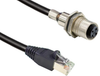 Cable Assy, 4P M12 Rcpt-Rj45 Plug, 19.7; Connector Type A Amphenol Ltw - 51AK2606 - Newark, An Avnet Company