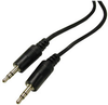 100' 3.5mm Stereo Plug to 3.5mm Stereo Plug Patch Cable - 201411 - Computer Network Accessories, Inc.