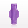 Female ENFit®, Female Luer Lock Adapter, Purple - 40090 - Qosina Corp.
