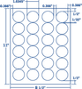 Circular White 1-2/3
