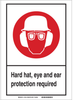 Brady B-946 Vinyl Rectangle Fire Safety Sign - 10 in Width x 14 in Height - Pressure Sensitive Adhesive - 119528 - 754473-68719 - R. S. Hughes Company, Inc.