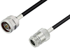 N Male to N Female Cable 72 Inch Length Using PE-C195 Coax - PE37948-72 - Pasternack