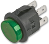 Pb Switch, Dpst, 16A, 250V, Panel, Grn; Product Range Multicomp Pro - 69AC6086 - Newark, An Avnet Company