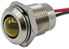 Led Panel Indicator, Yellow, 14Mm, 240V; Led Color Vcc (Visual Communications Company) - 64AH2068 - Newark, An Avnet Company